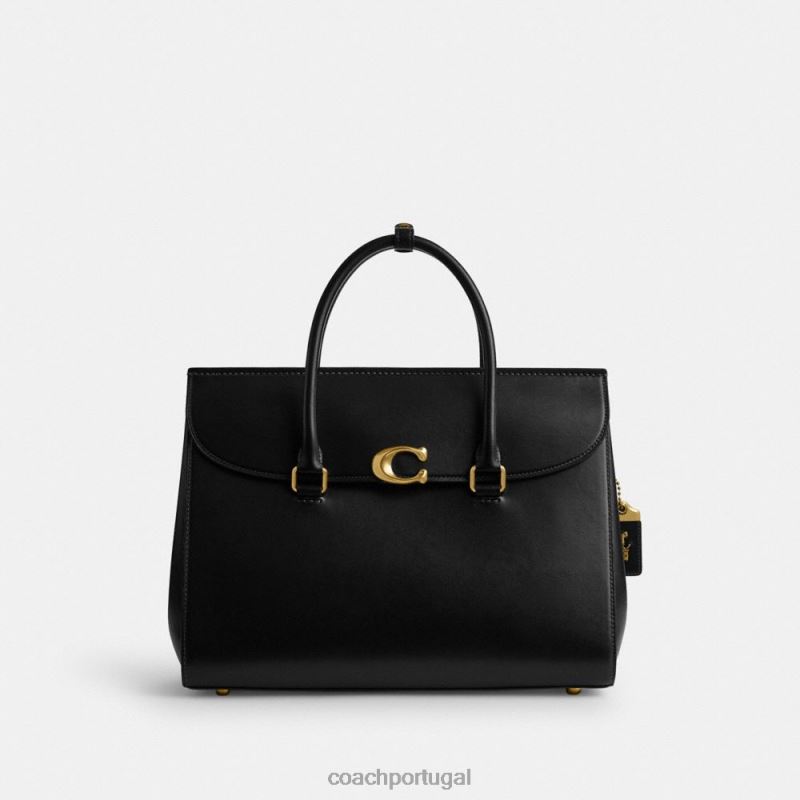 Coach mulheres broome carryall 36 b4/preto 6B20P177