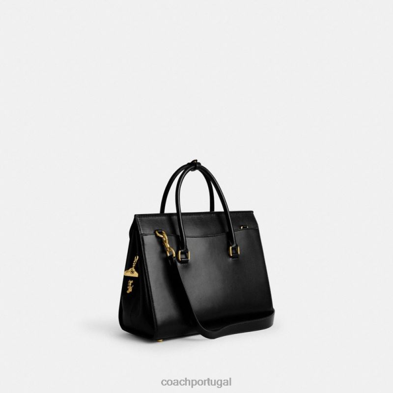 Coach mulheres broome carryall 36 b4/preto 6B20P177
