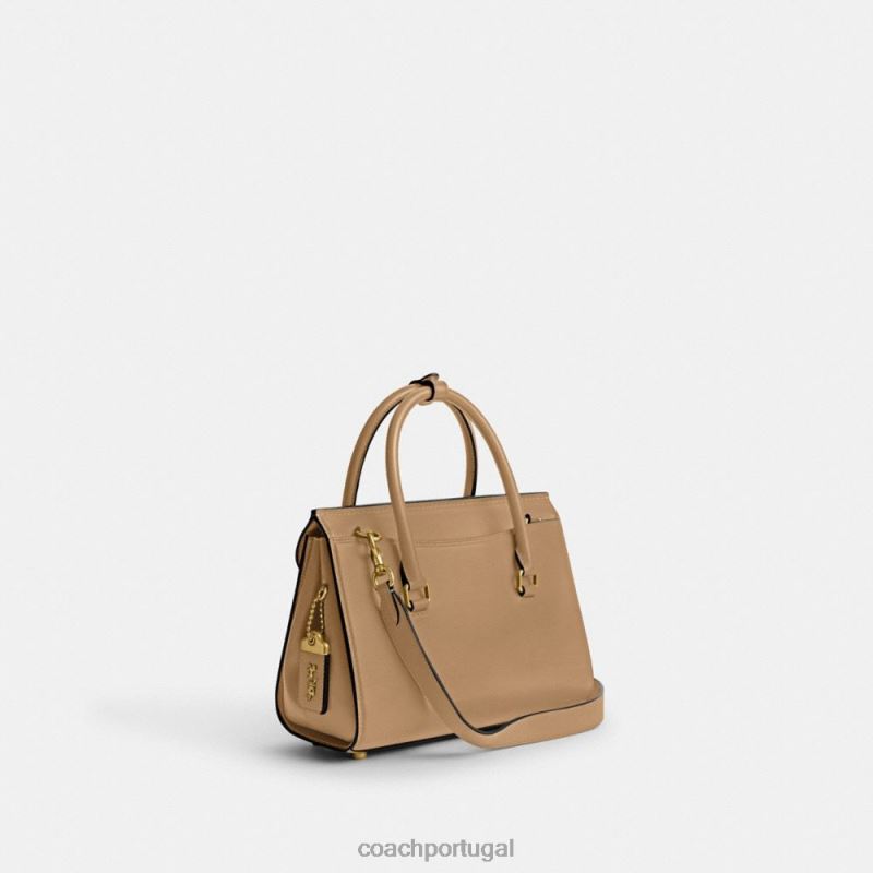 Coach mulheres broome carryall b4/bronzeado 6B20P176