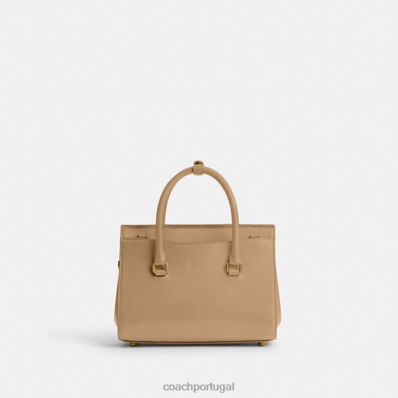 Coach mulheres broome carryall b4/bronzeado 6B20P176