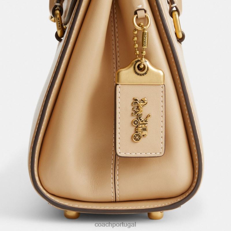 Coach mulheres broome carryall b4/bronzeado 6B20P176