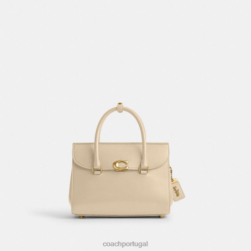 Coach mulheres broome carryall b4/marfim 6B20P175
