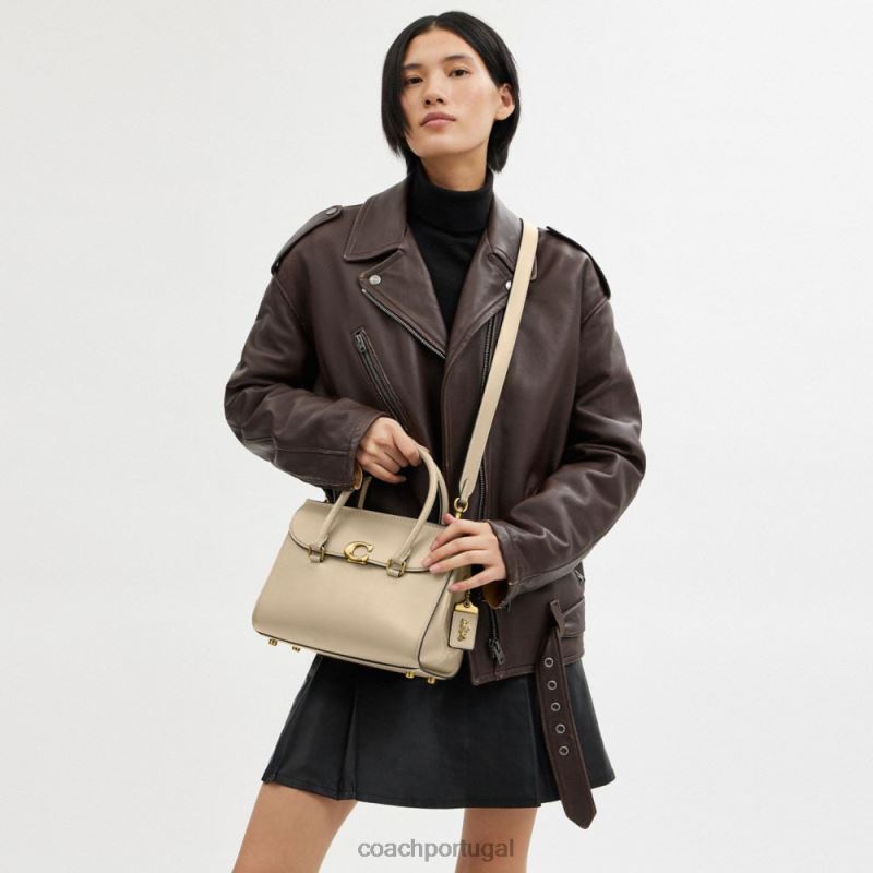 Coach mulheres broome carryall b4/marfim 6B20P175