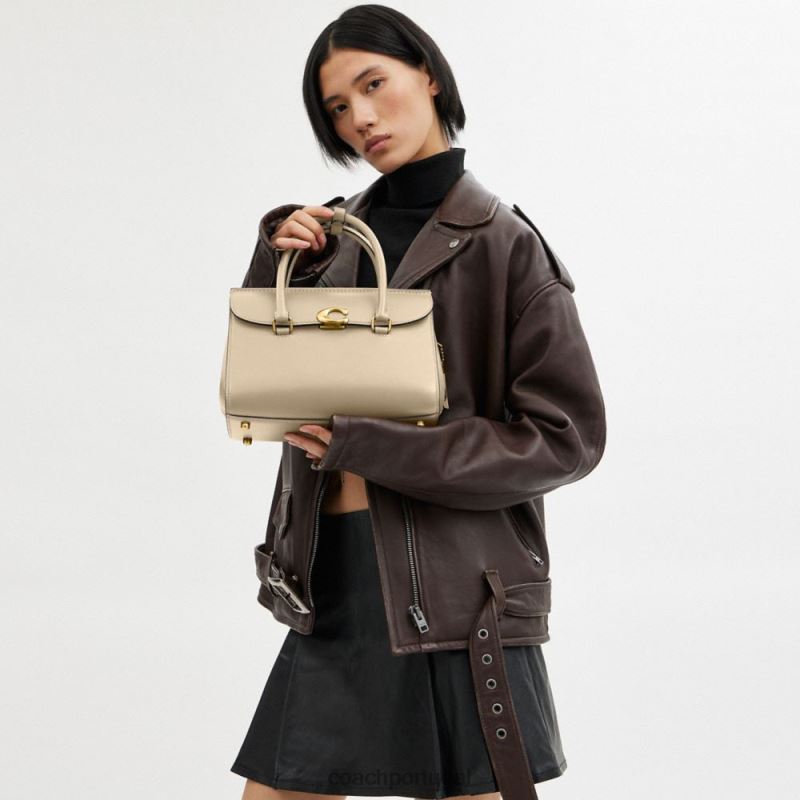 Coach mulheres broome carryall b4/marfim 6B20P175