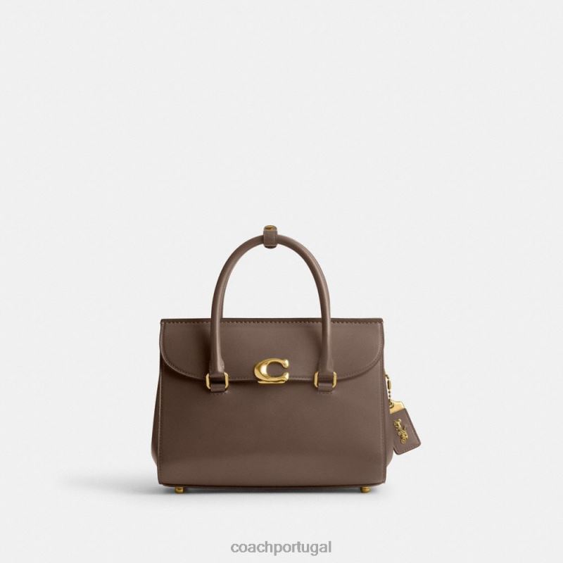 Coach mulheres broome carryall b4/pedra escura 6B20P174