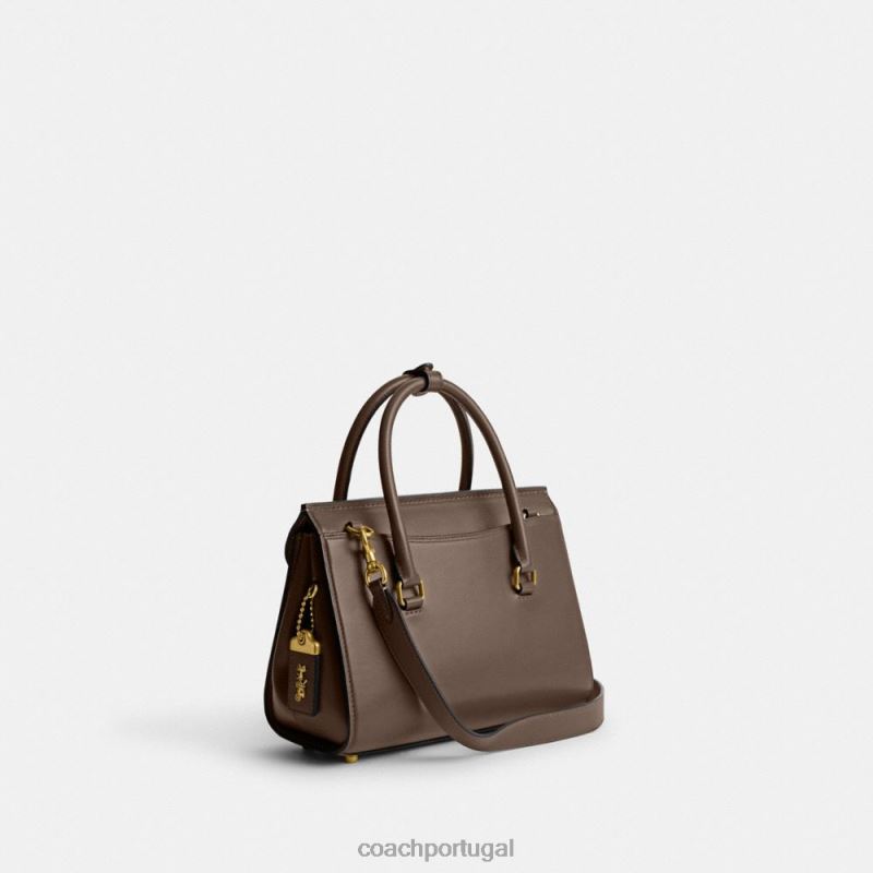 Coach mulheres broome carryall b4/pedra escura 6B20P174