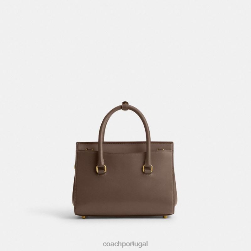 Coach mulheres broome carryall b4/pedra escura 6B20P174