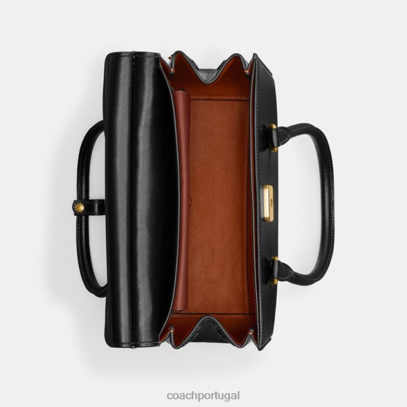 Coach mulheres broome carryall b4/preto 6B20P173