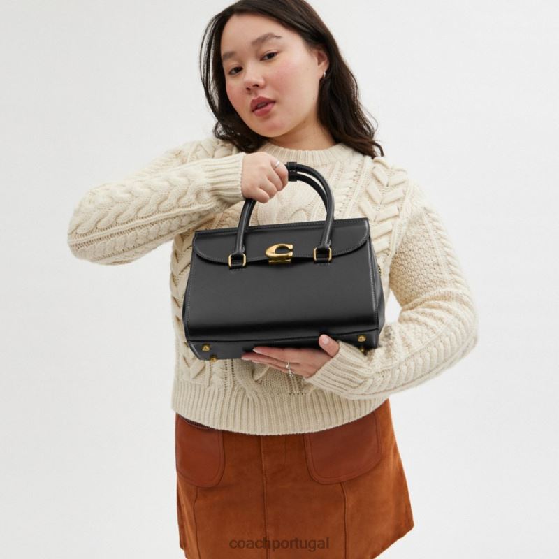 Coach mulheres broome carryall b4/preto 6B20P173