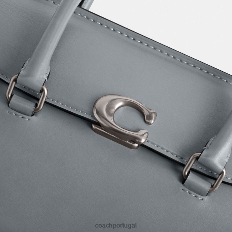 Coach mulheres broome carryall lh/cinza azul 6B20P179