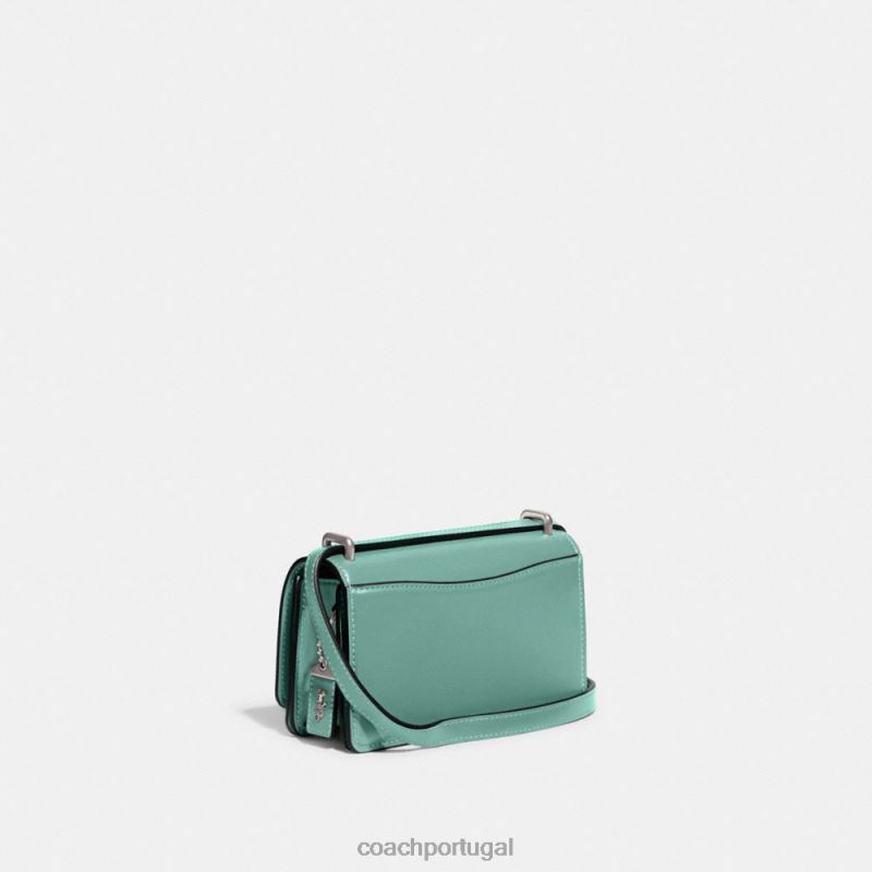 Coach mulheres crossbody bandido lh/azul desbotado 6B20P197