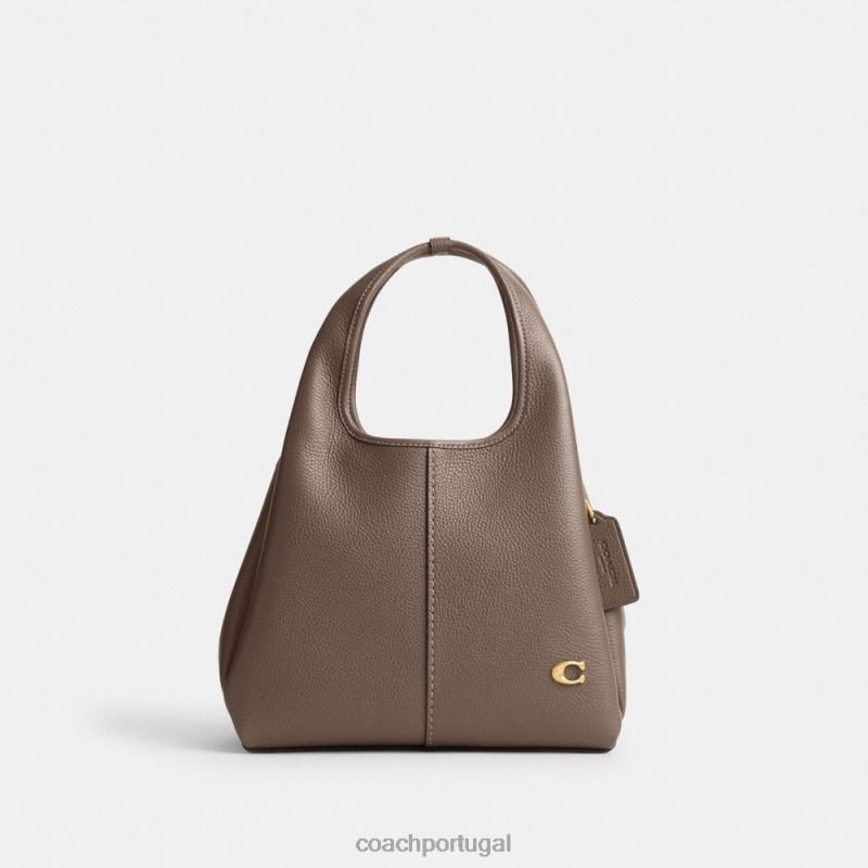 Coach mulheres bolsa de ombro lana 23 b4/pedra escura 6B20P278