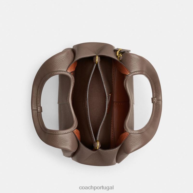 Coach mulheres bolsa de ombro lana 23 b4/pedra escura 6B20P278