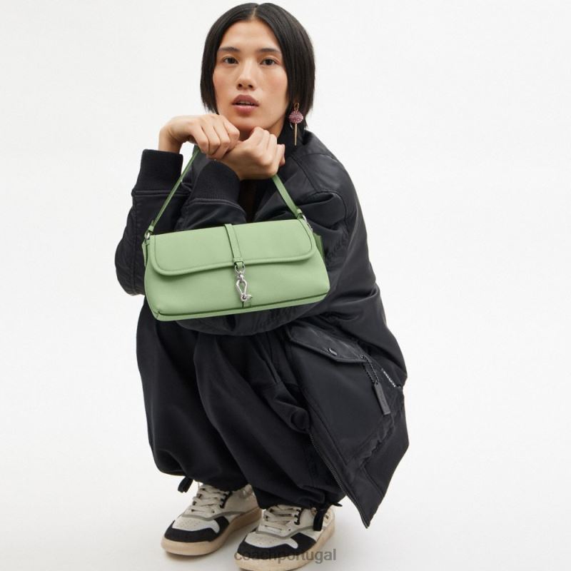 Coach mulheres bolsa hamptons lh/pistache claro 6B20P261