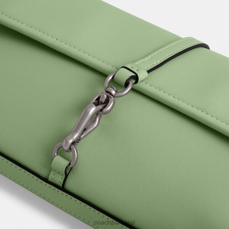 Coach mulheres bolsa hamptons lh/pistache claro 6B20P261