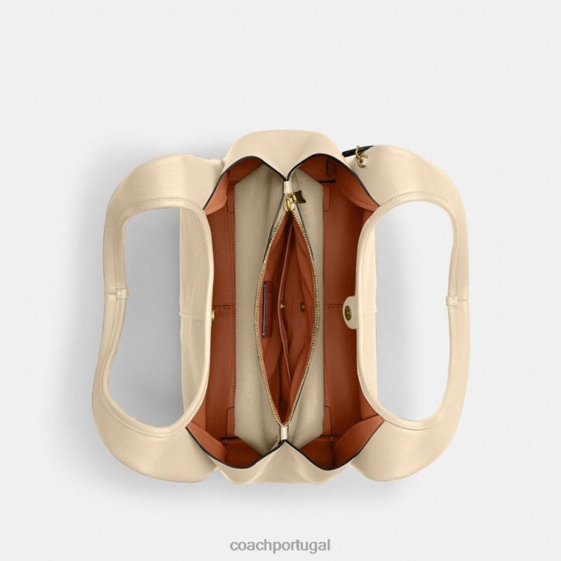 Coach mulheres bolsa tiracolo lana b4/marfim 6B20P282