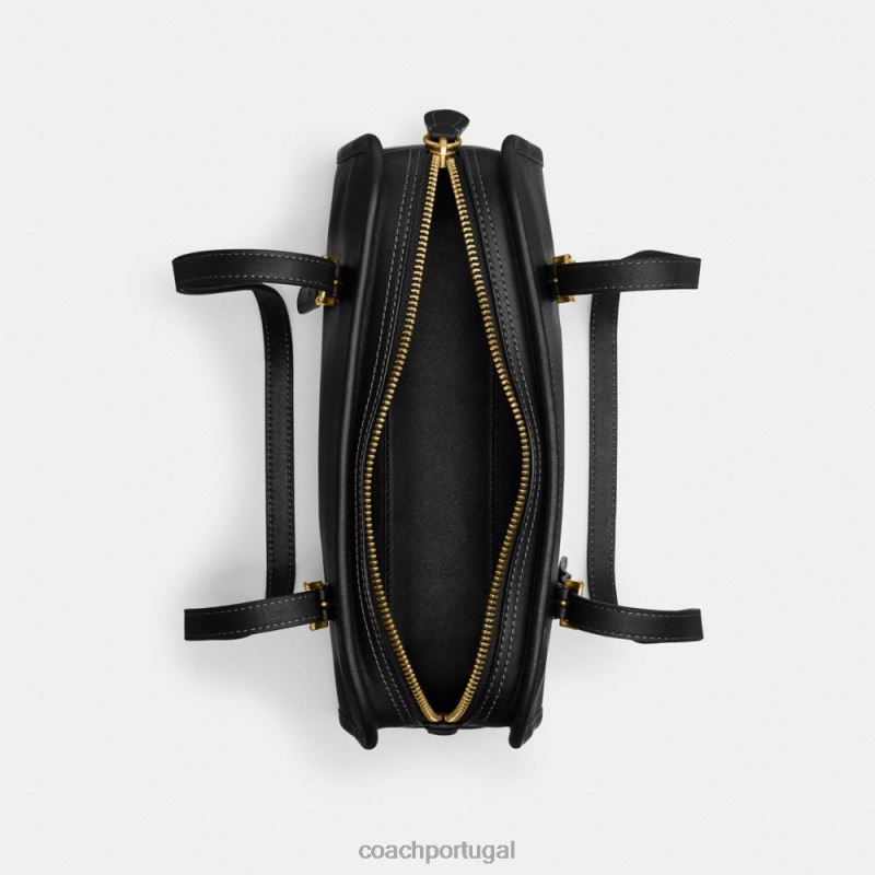 Coach mulheres zíper oscilante b4/preto 6B20P269