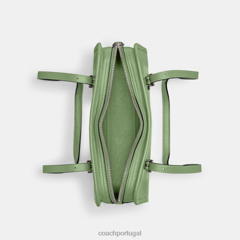 Coach mulheres zíper oscilante lh/pistache claro 6B20P271