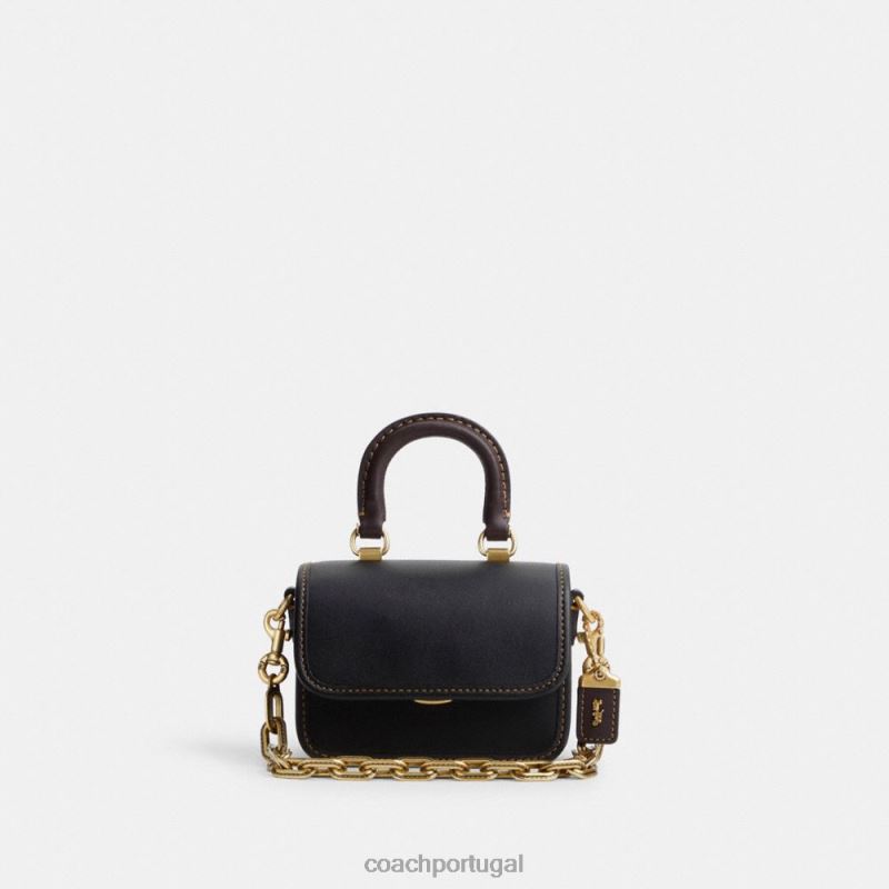 Coach mulheres alça superior desonesta 12 em colorblock b4/preto multi 6B20P91