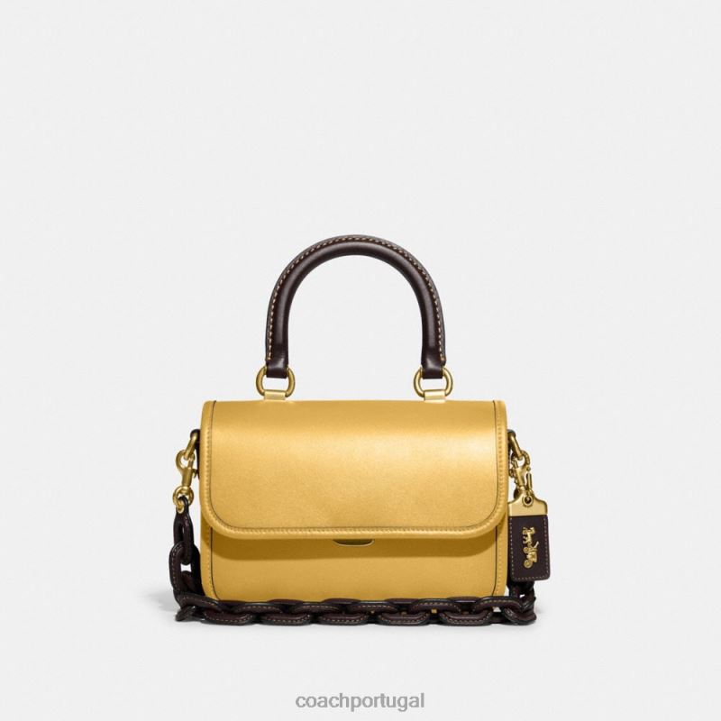 Coach mulheres alça superior desonesta em colorblock b4/feno multi 6B20P88