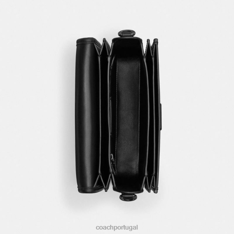 Coach mulheres alça superior desonesta mw/preto 6B20P75