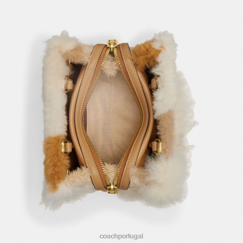 Coach mulheres ladino 20 com retalhos b4/multinatural 6B20P87