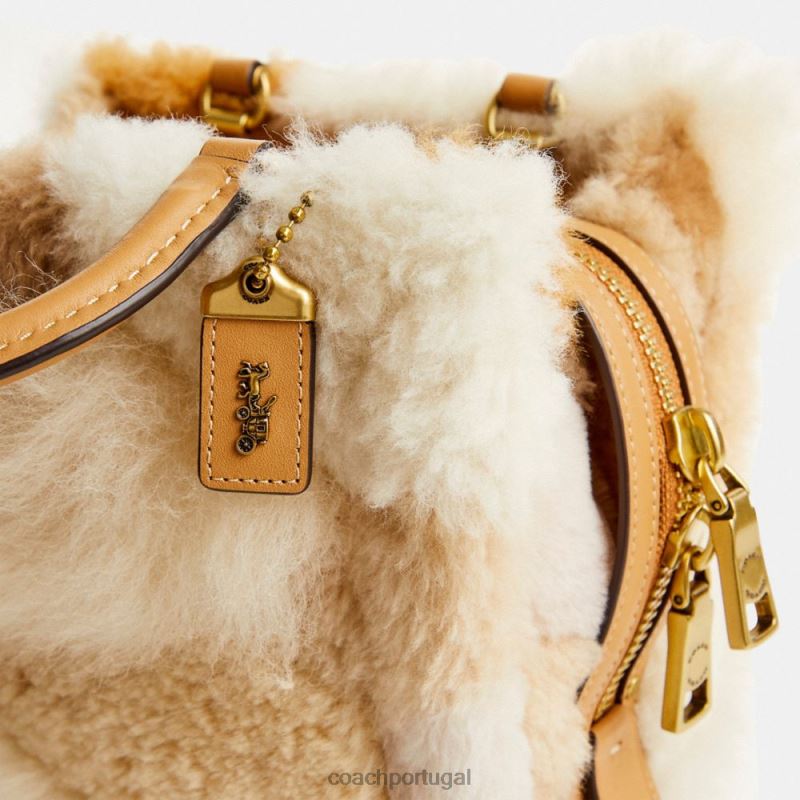 Coach mulheres ladino 20 com retalhos b4/multinatural 6B20P87