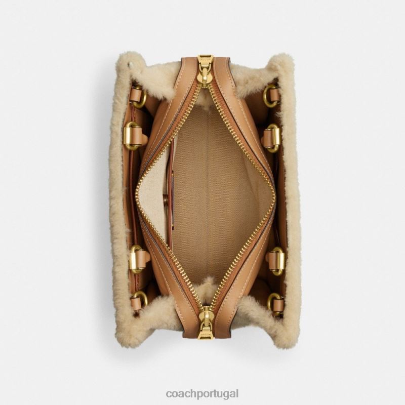 Coach mulheres ladino 25 b4/bege 6B20P86