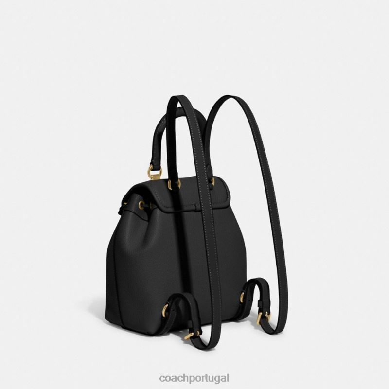 Coach mulheres mochila riya 21 b4/preto 6B20P60
