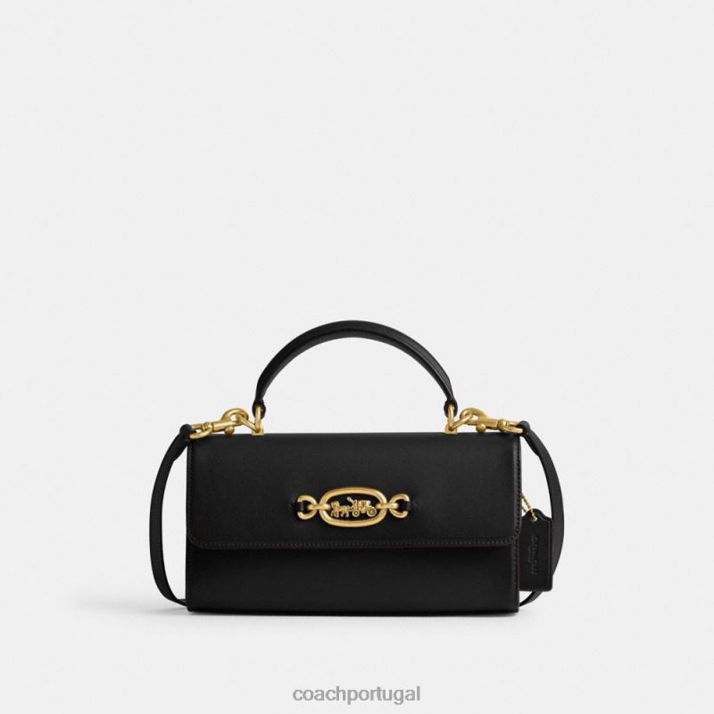 Coach mulheres alça superior harlow b4/preto 6B20P226