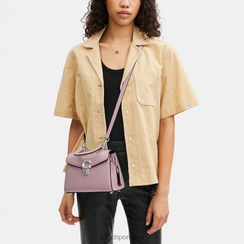 Coach mulheres alça superior sammy 21 lh/roxo desbotado 6B20P247