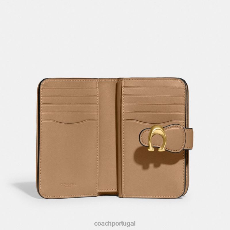 Coach mulheres carteira média tabby b4/caramelo 6B20P332