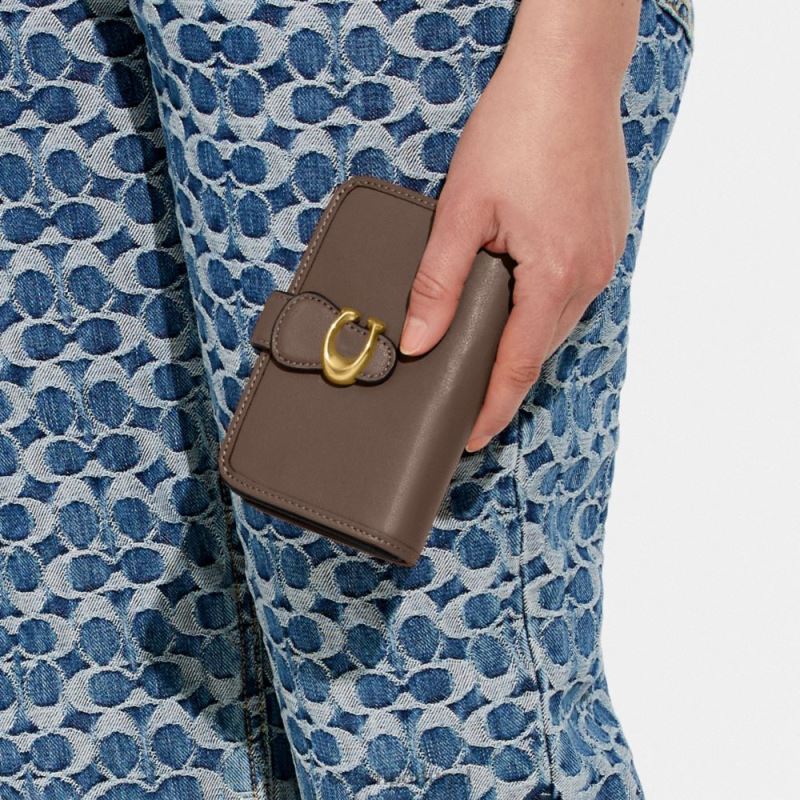 Coach mulheres carteira média tabby b4/pedra escura 6B20P338