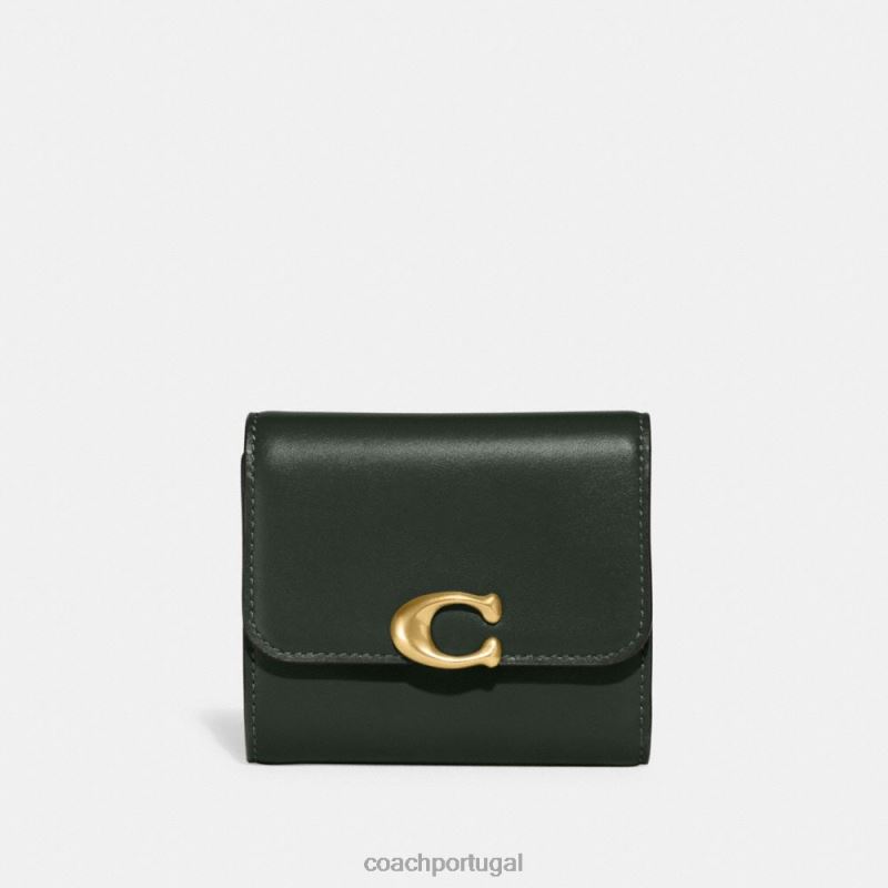 Coach mulheres carteira de bandido b4/amazon verde 6B20P357