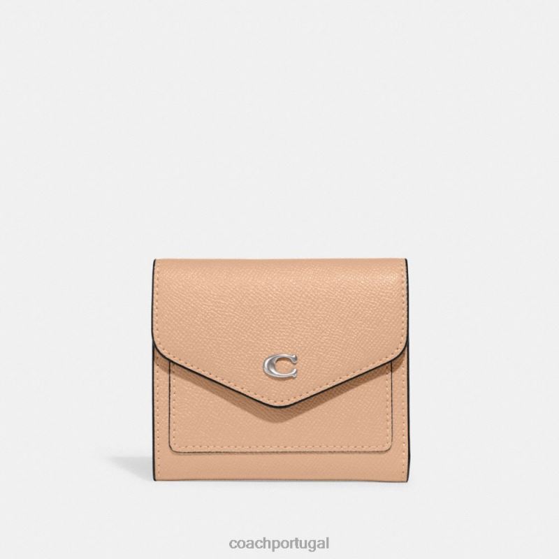 Coach mulheres carteira pequena wyn lh/buff 6B20P345