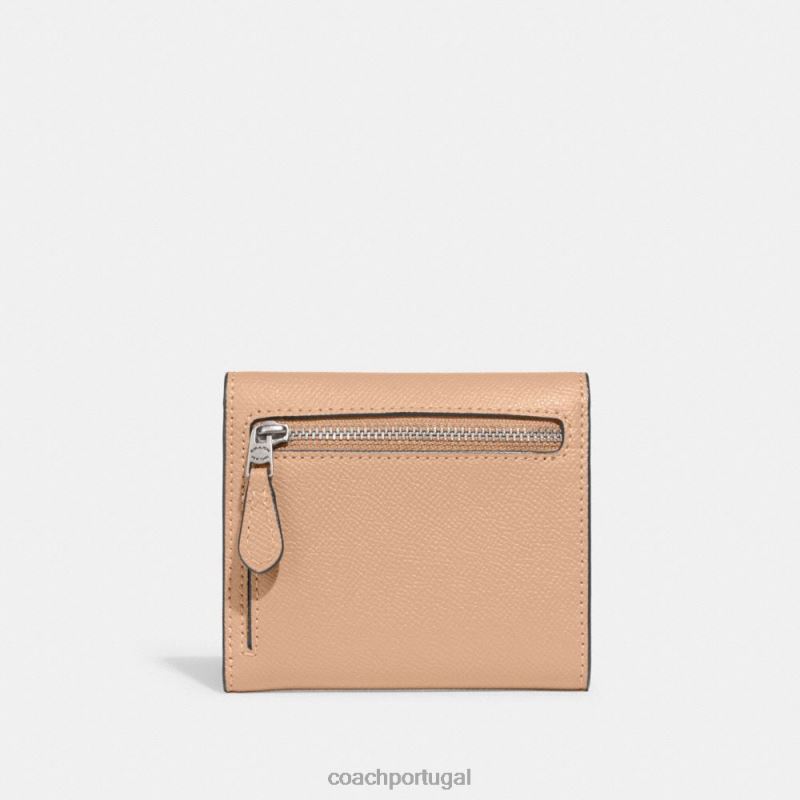 Coach mulheres carteira pequena wyn lh/buff 6B20P345