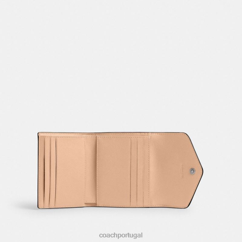 Coach mulheres carteira pequena wyn lh/buff 6B20P345