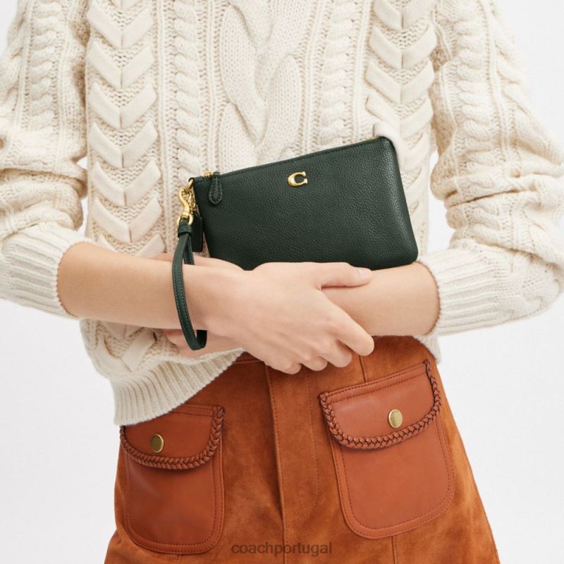 Coach mulheres pulseira pequena b4/amazon verde 6B20P363