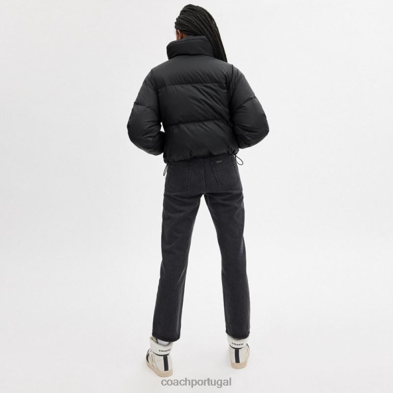 Coach mulheres baiacu cortado preto 6B20P440