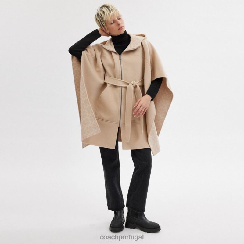 Coach mulheres capa dupla face aveia 6B20P450