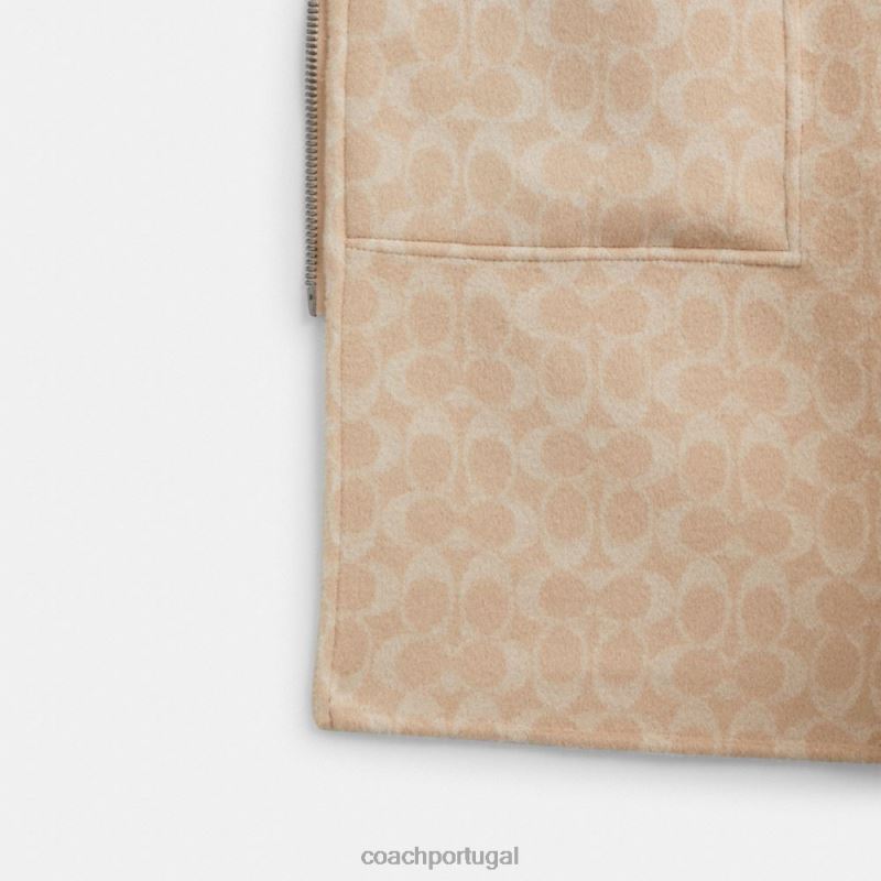 Coach mulheres capa dupla face aveia 6B20P450