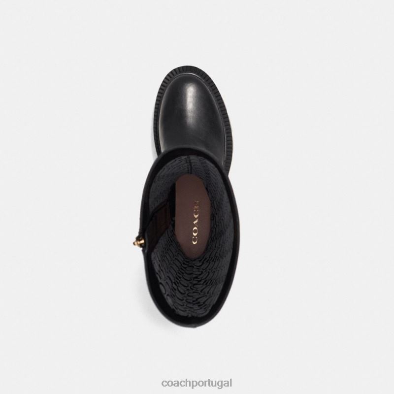 Coach mulheres bota Julieta preto 6B20P413