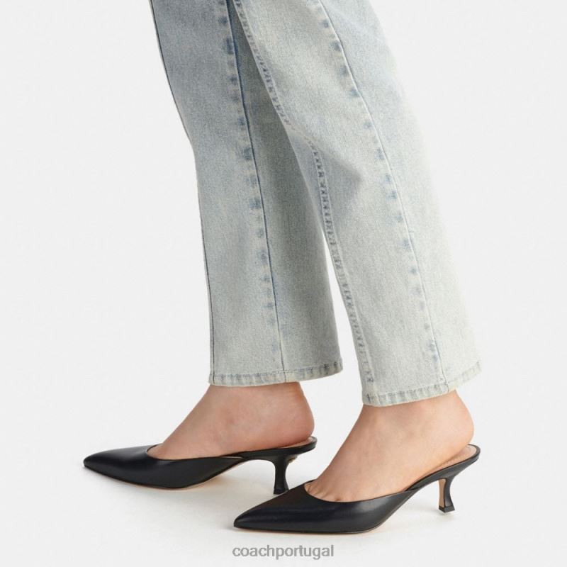 Coach mulheres mula renn preto 6B20P418