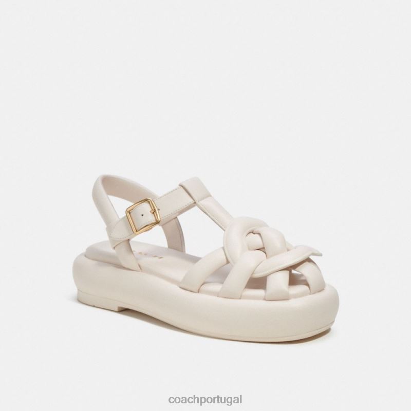 Coach mulheres sandália penney giz 6B20P425