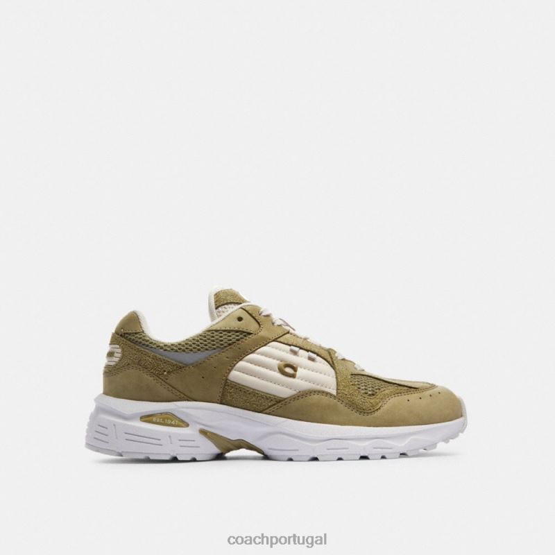 Coach mulheres tênis c301 musgo 6B20P403